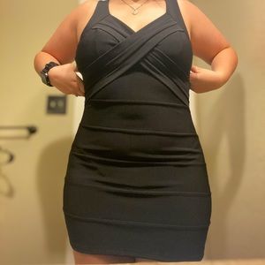 Black mini dress. Macy’s bought. Size XL. NWT